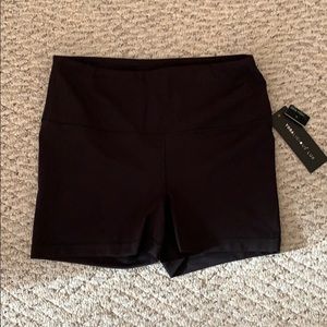 High waist yoga shorts